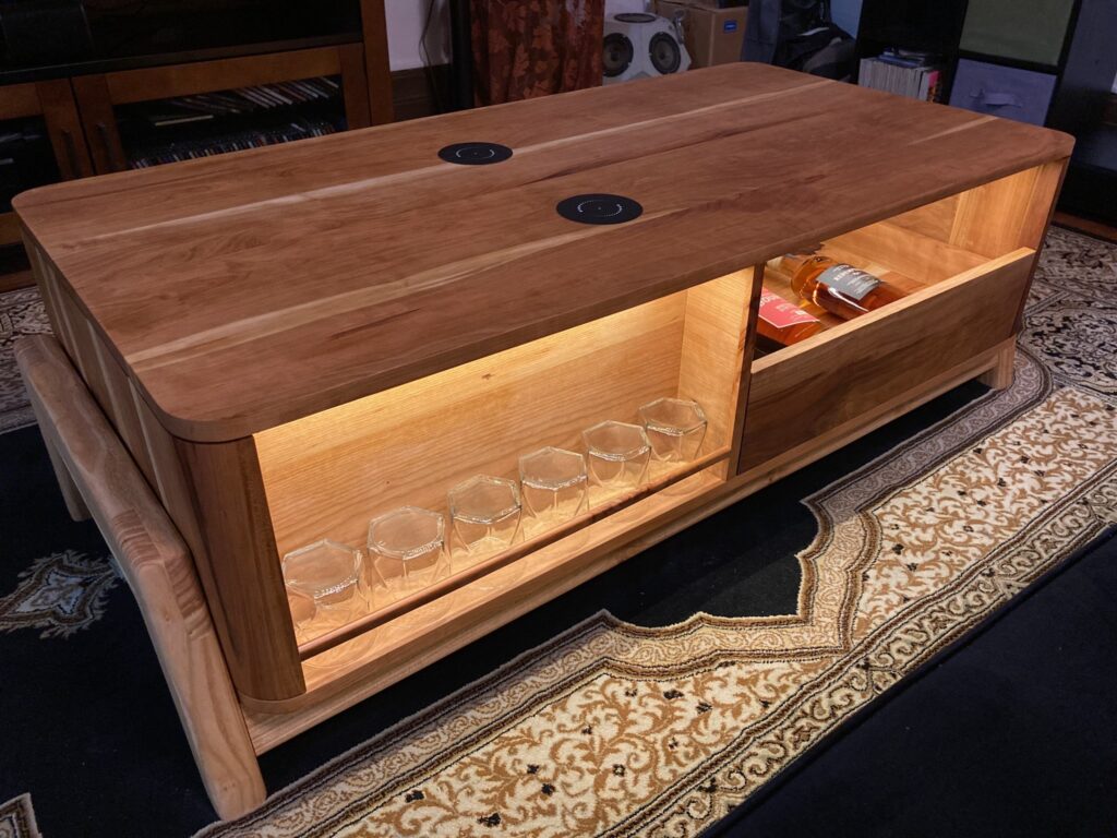 whiskey table